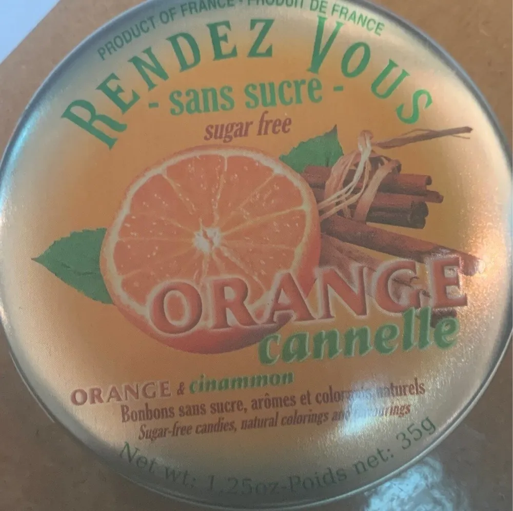 Bonbons orange cannelle