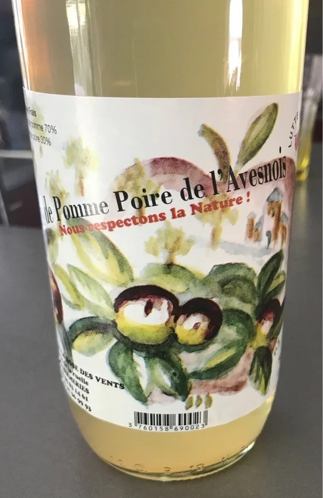 Jus de Pomme - Poire