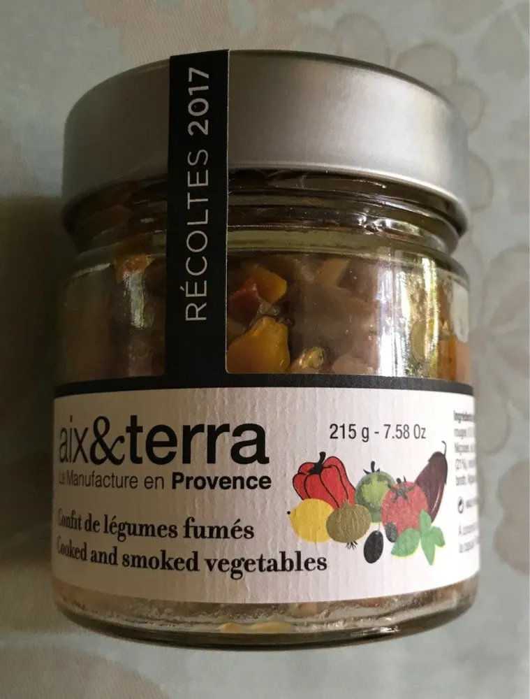Confit de légumes fumés