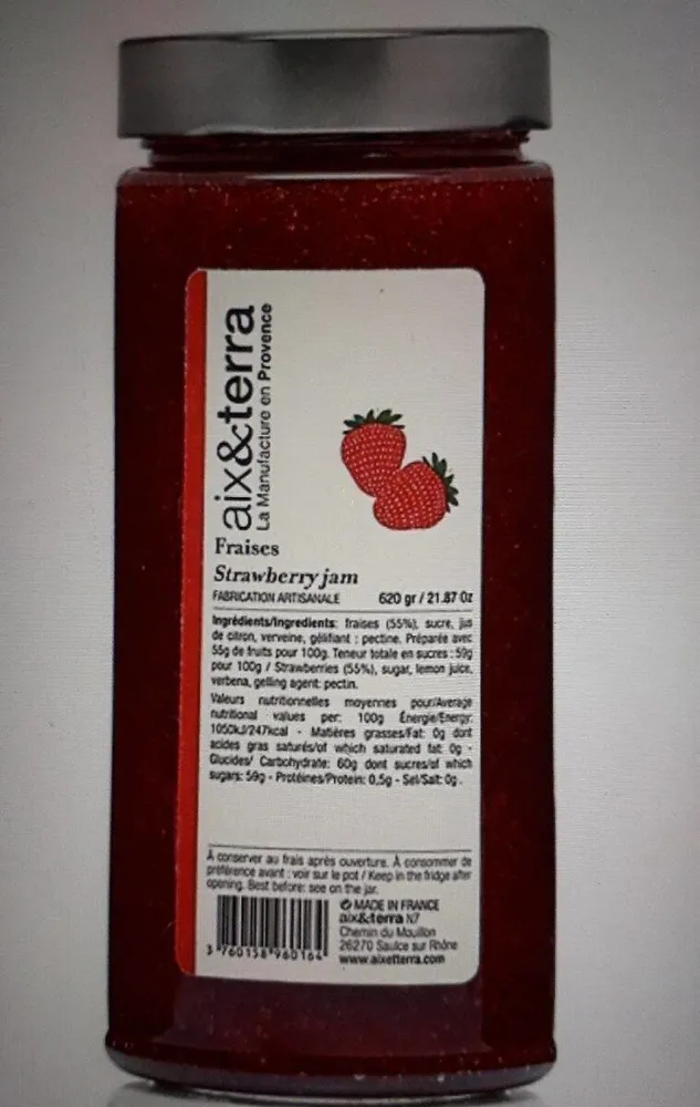 Confiture de fraise