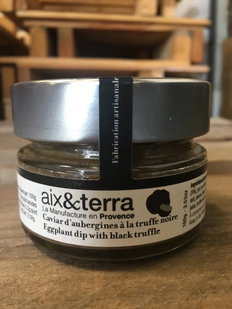 Caviar d’aubergine à la truffe noire