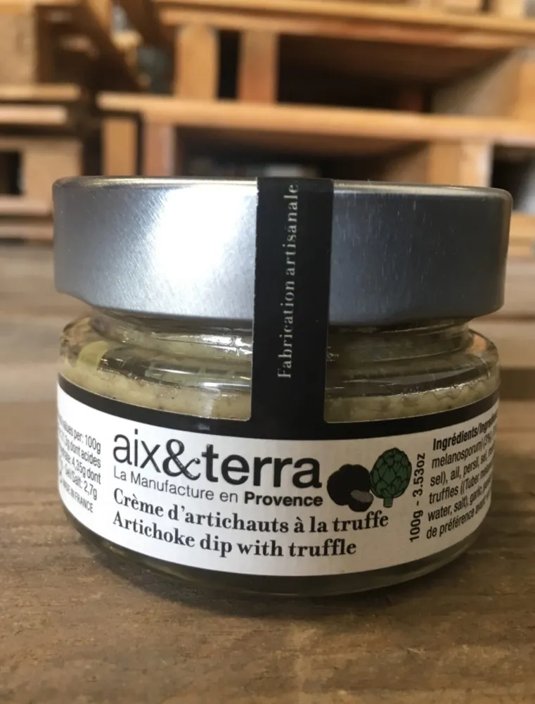 Crème d'artichauts à la truffe