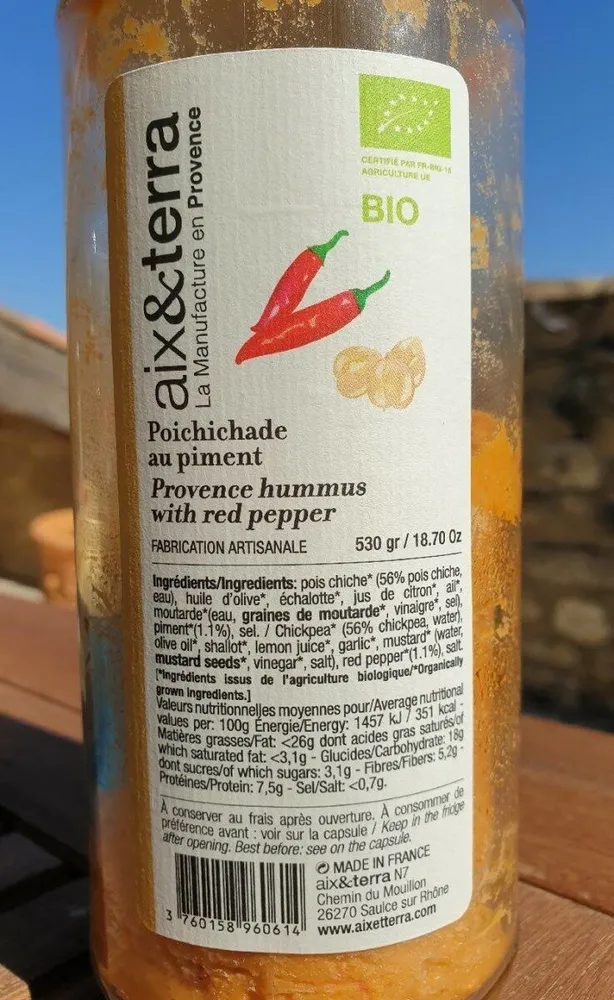 Poichichade au piment