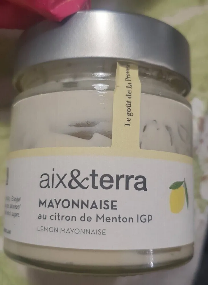 Mayonnaise Au Citron De Menton IGP