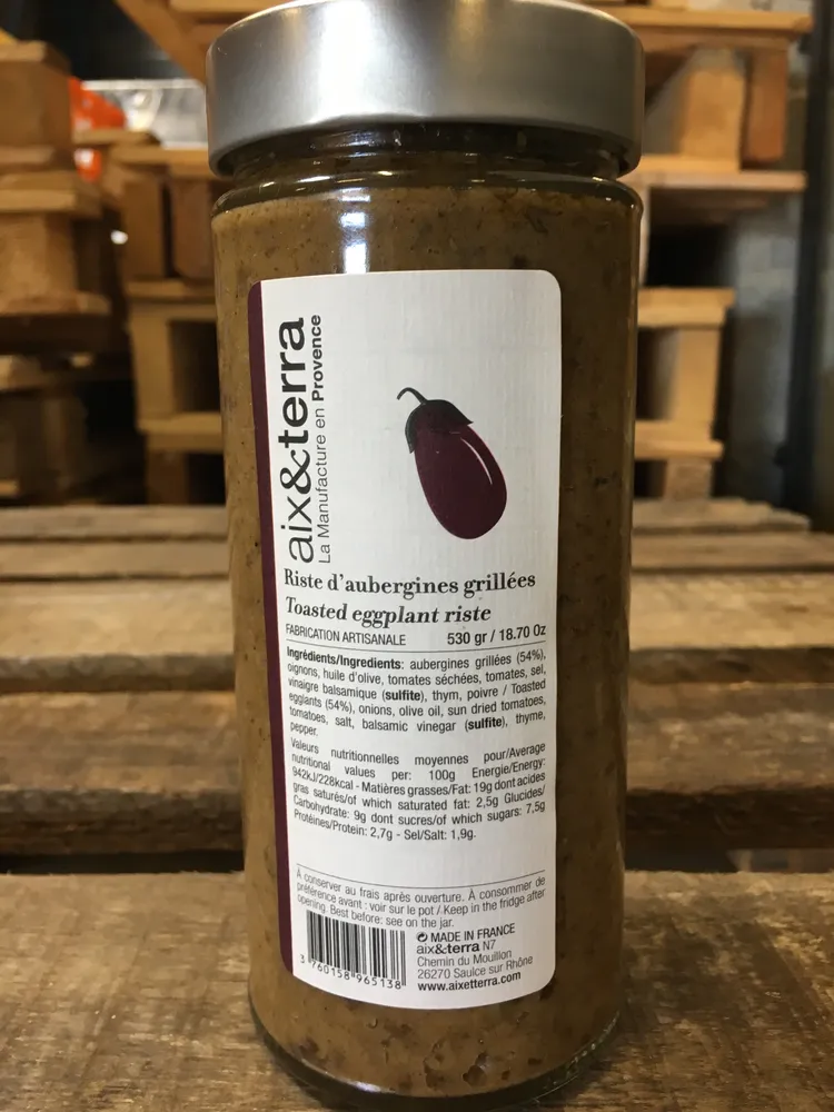 Riste d’aubergines grillées