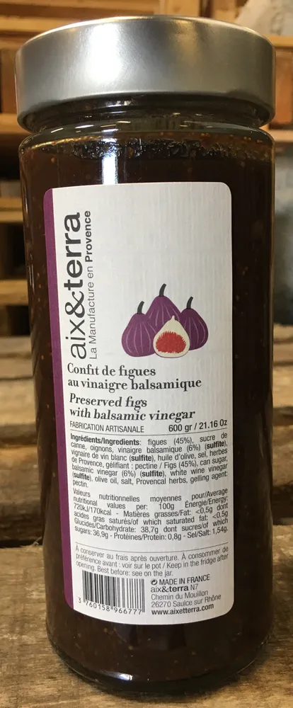 Confît de figues au vinaigre balsamique
