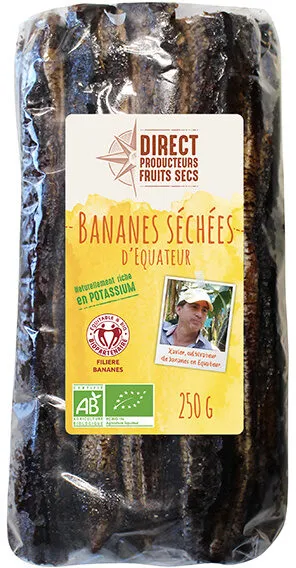 Bananes séchées d'Equateur