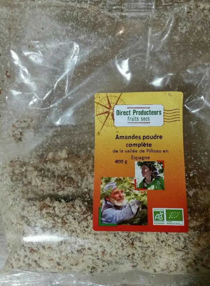 Amandes poudre complète