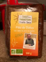 Pâte de dattes biologiques