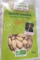 Amandes émondées