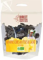 Bananes moelleuses aux éclats de Fèves de Cacao