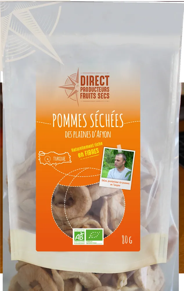 Pommes séchées