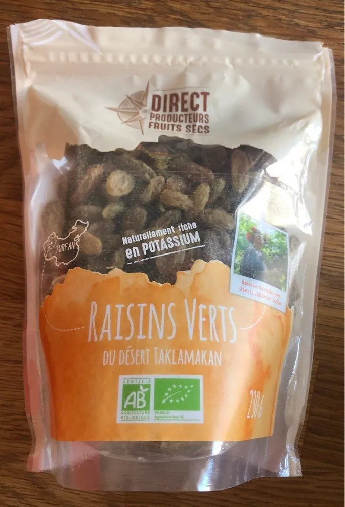 raisin vert du desert taklamakan