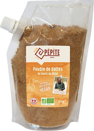 Poudre de dattes de Tunisie
