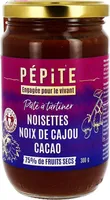 Pâte à Tartiner Noisettes Noix de Cajou Cacao