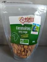 Cacahuètes curry rouge