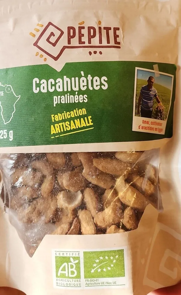 Cacahuètes pralinées