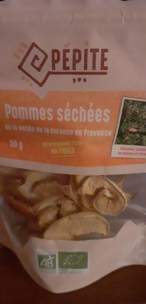 Pommes séchées de la vallée de la Durance en Provence