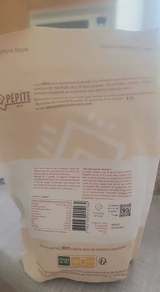 Sésame complet du Nil en Egypte