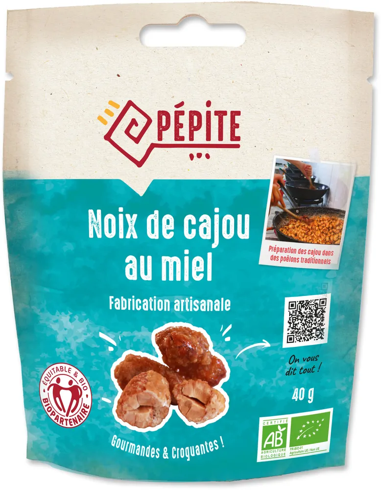 Noix de cajou au miel