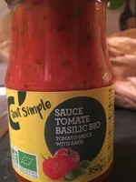 Sauce tomate basilic bio