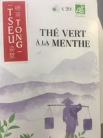 Thé vert à la menthe