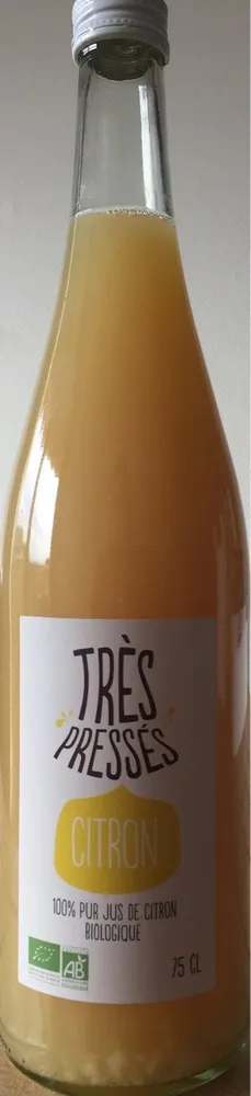 100% pur jus de citron