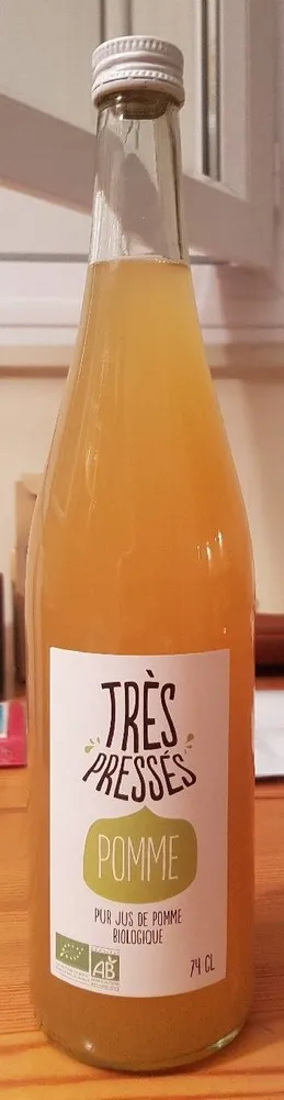 Pur jus de pomme biologique