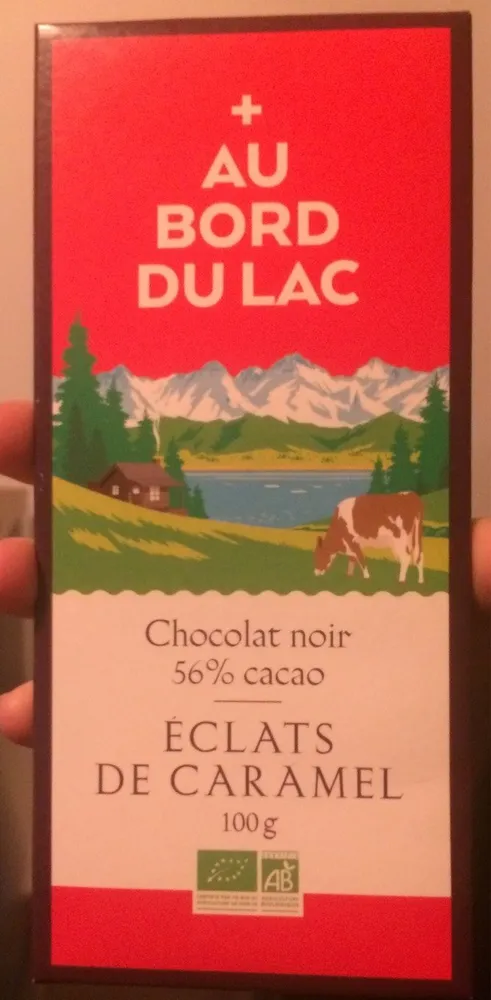 Chocolat noir éclats de caramel bio