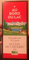 Chocolat noir éclats de caramel bio