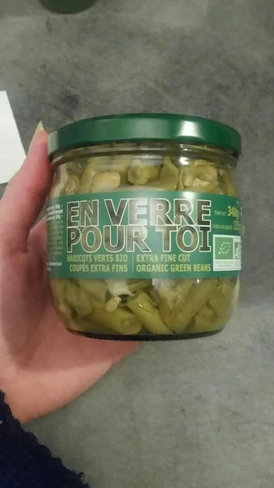 Haricots verts bio