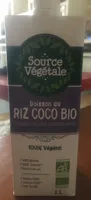 Boisson au riz coco bio