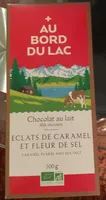 Chocolat au lait eclats de caramel et fleur de sel