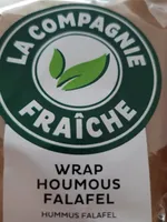 Wrap houmous falafel