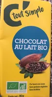Chocolat au lait bio