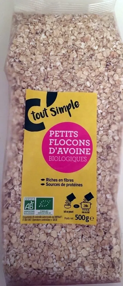 Petits flocons d'avoine