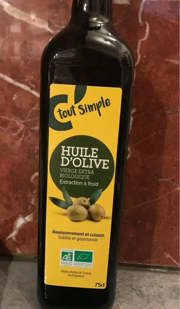 Huile d'olive vierge extra biologiue