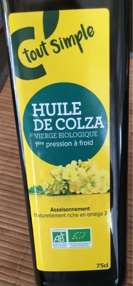 Huile de colza