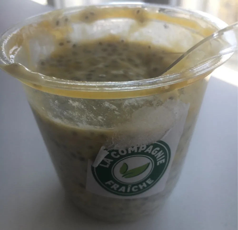 Chia pudding mangue