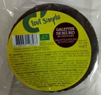Galettes de riz bio au chocolat