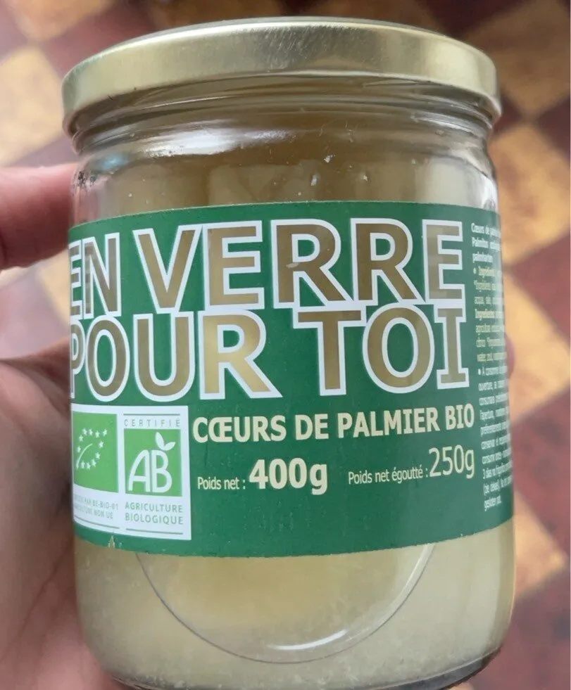 Coeurs de palmier bio