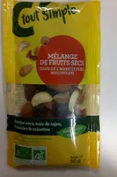 Mélange de fruits secs bio