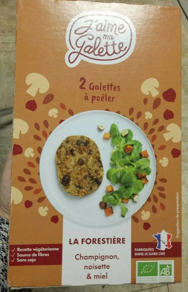 Galette La forestière