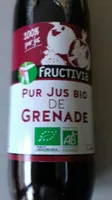Fructivia Pur Jus De Grenade Bio - Bouteille