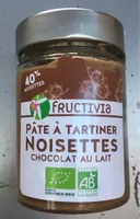 Pâte à tartiner noisettes chocolat au lait