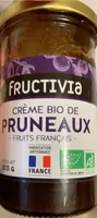 Crème bio aux pruneaux