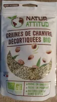 Graines de chanvre décortiquées Bio