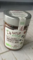 Pâte à tartiner bio noisettes chocolat noir