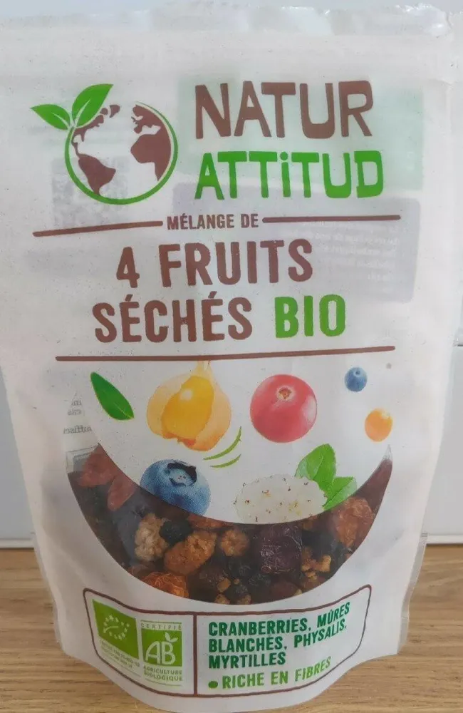 4 fruits séchés