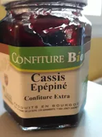 Confiture bio cassis epepine